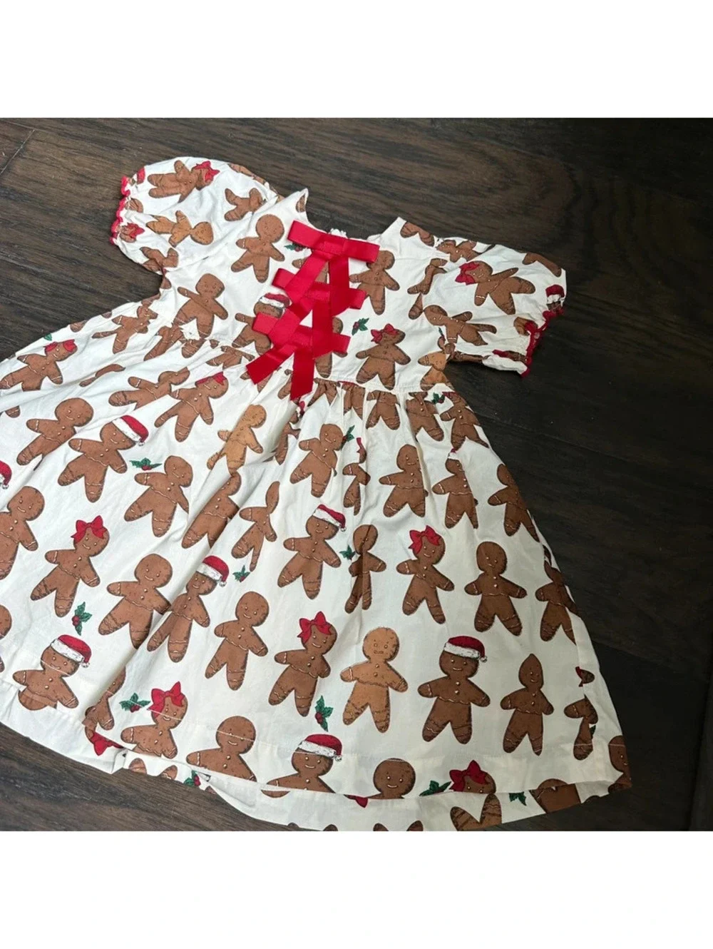 Pink Chicken Pink Chicken - Girls Hermione Dress - Gingerbread Cookie